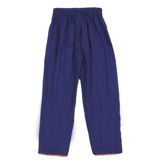 Girls Jacquard 3Pcs Fancy Royal Girl - NAVY