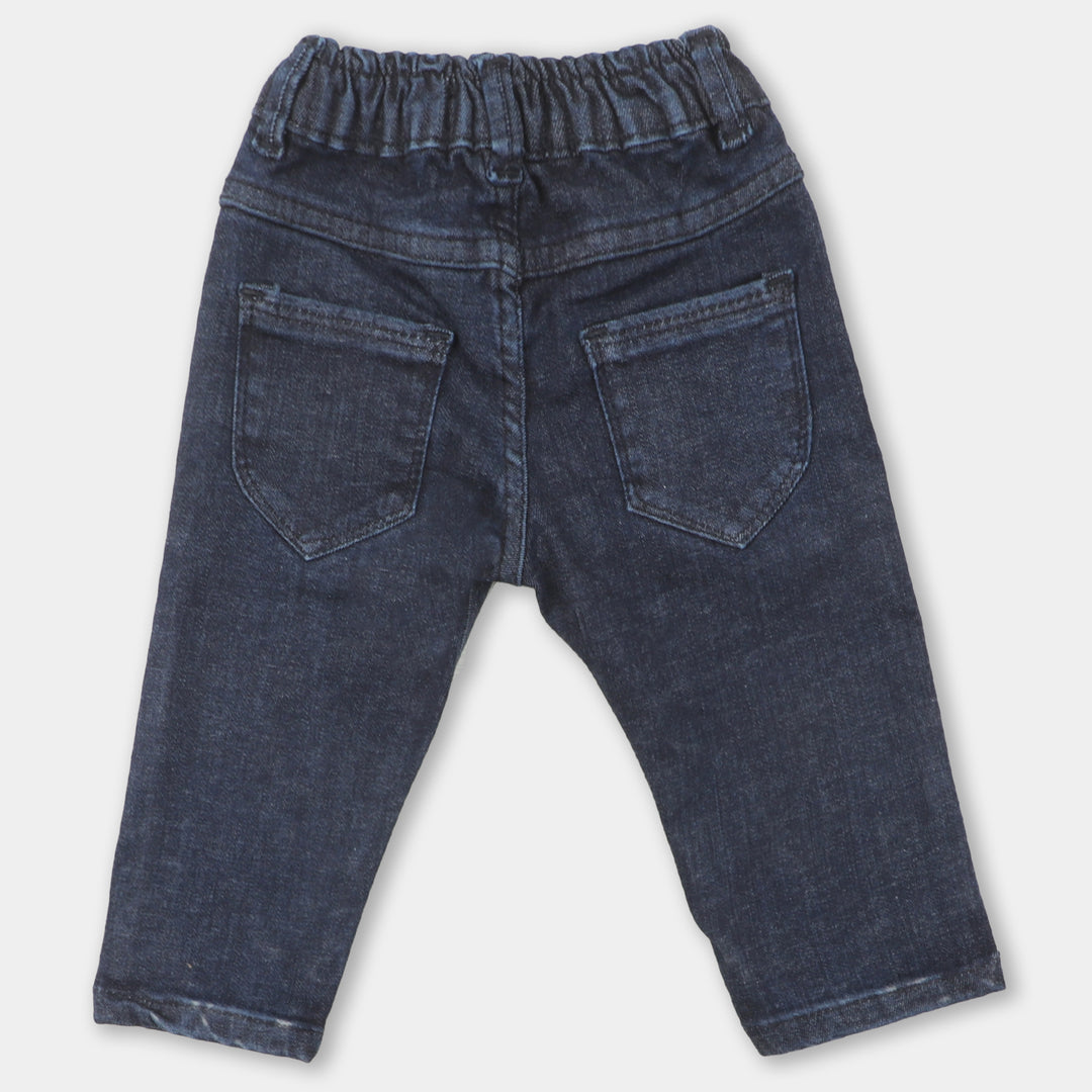 Infant Girls Pant Denim - Dark Blue