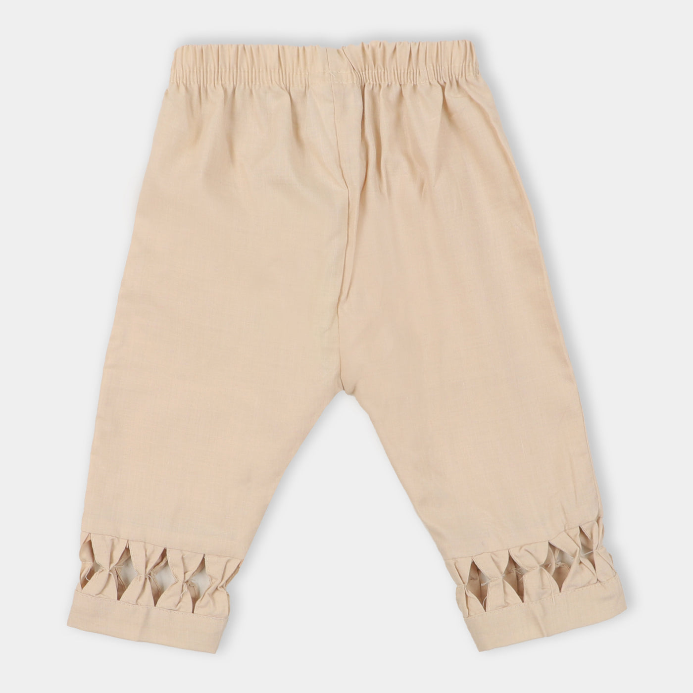 Infant Girls Bow Pant - Fawn