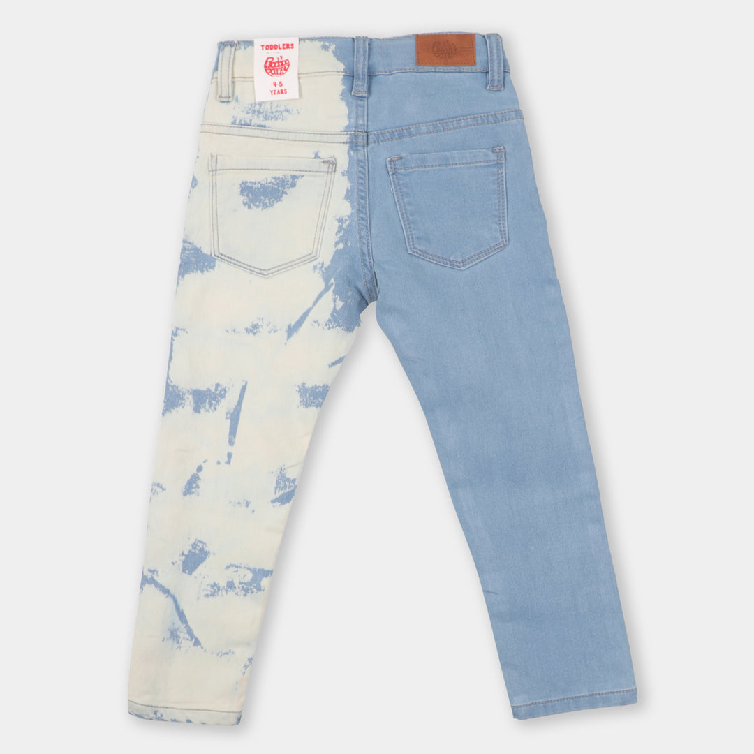 Girls Character Pant Denim - ICE BLUE