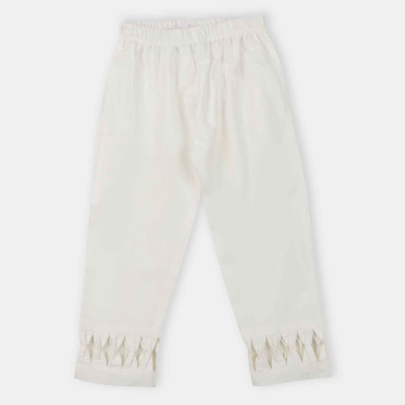 Teens Girls Bow Pant - Off White