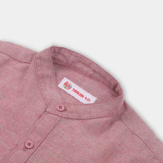 Boys Casual Shirt - Pink