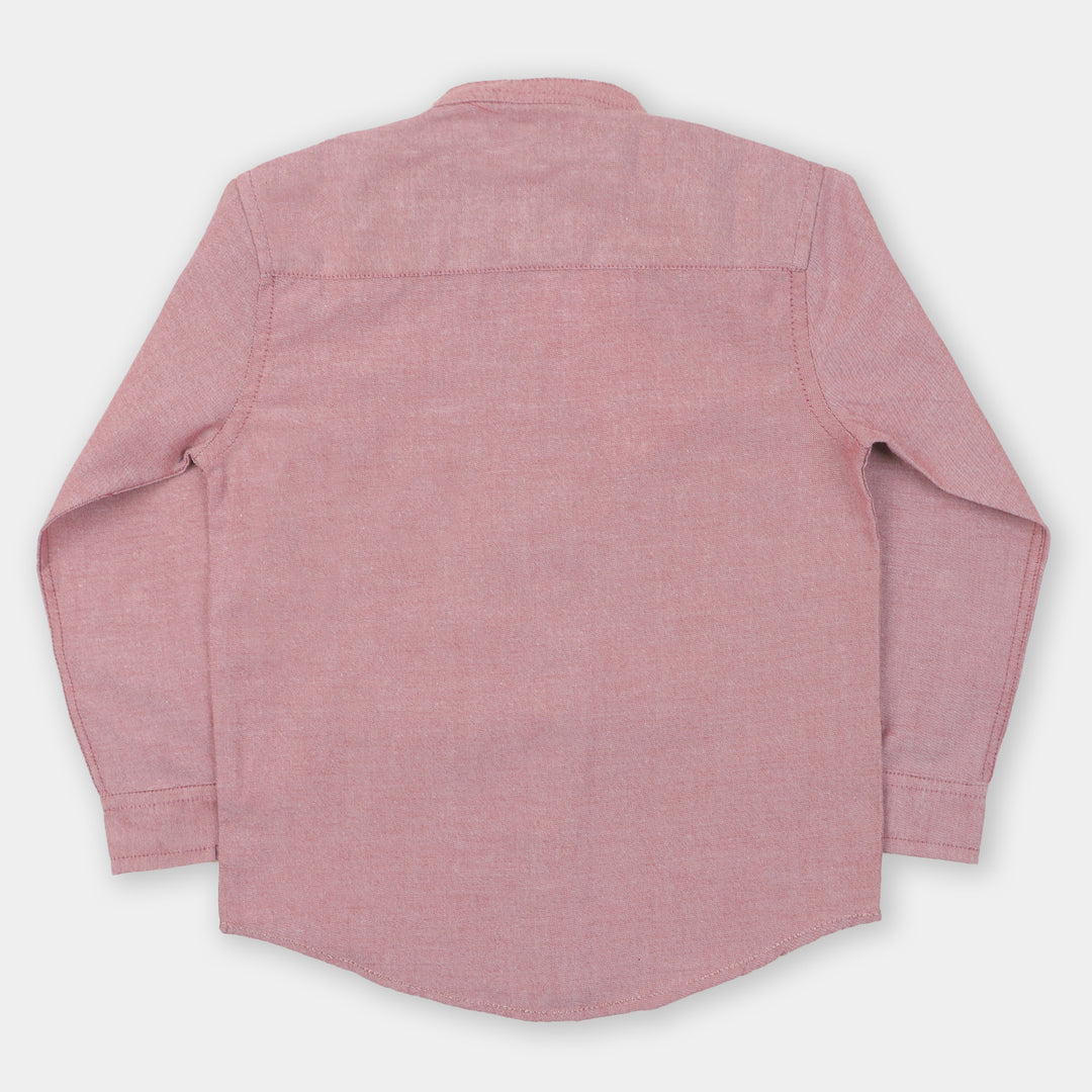 Boys Casual Shirt - Pink
