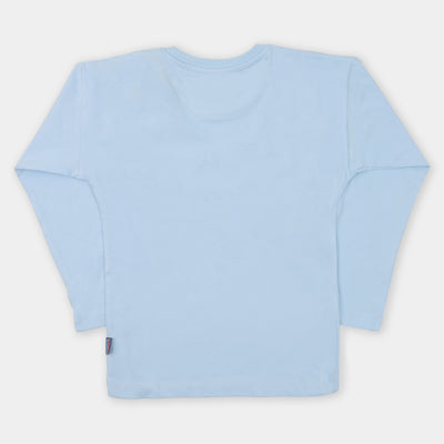 Boys T-Shirt F/S Solar System - Sky Blue