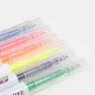 Double Sided Highlighter | 6PCs