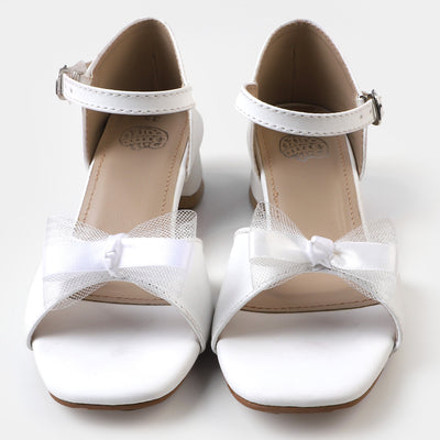 Girls Sandal Heels SD-12-White