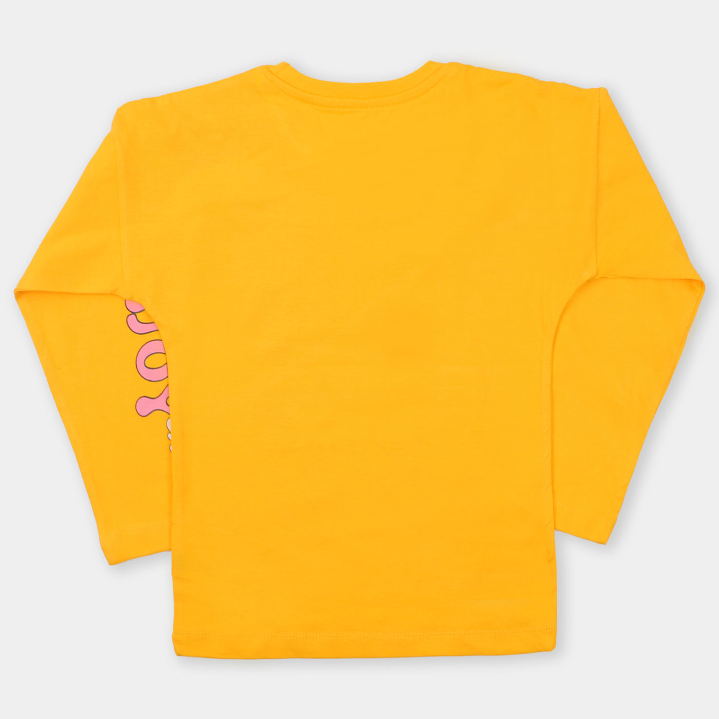 Girls T-Shirt F/S Enjoy - Yellow