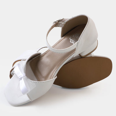 Girls Sandal Heels SD-12-White