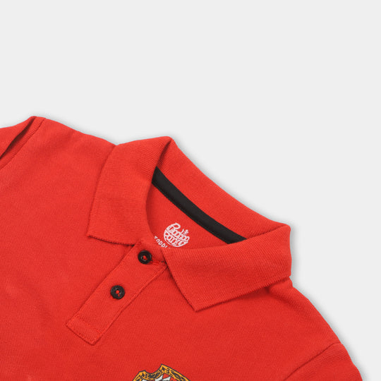 Boys Polo t-Shirt Gryffindor - Red