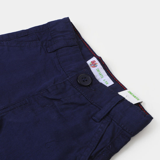 Boys Short Cotton Basic | Navy Blue