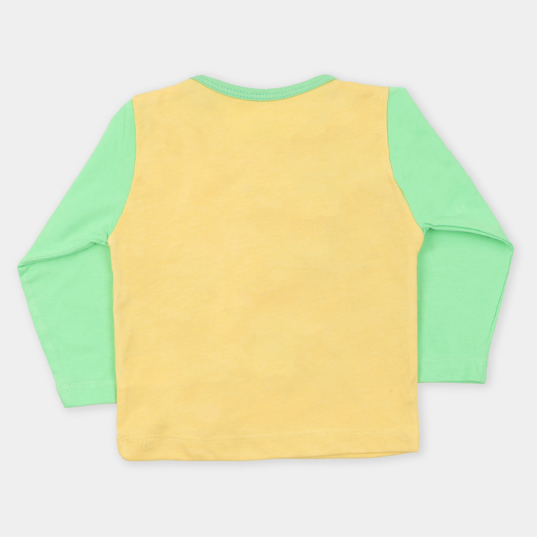 Infant Boys T-Shirt Animal - Yellow