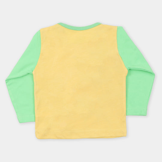 Infant Boys T-Shirt Animal - Yellow