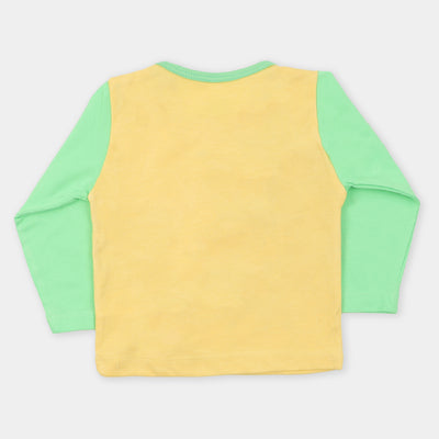 Infant Boys T-Shirt Animal - Yellow
