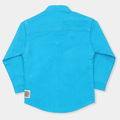 Infant Boys Casual Shirt Plain - Algiers Bl