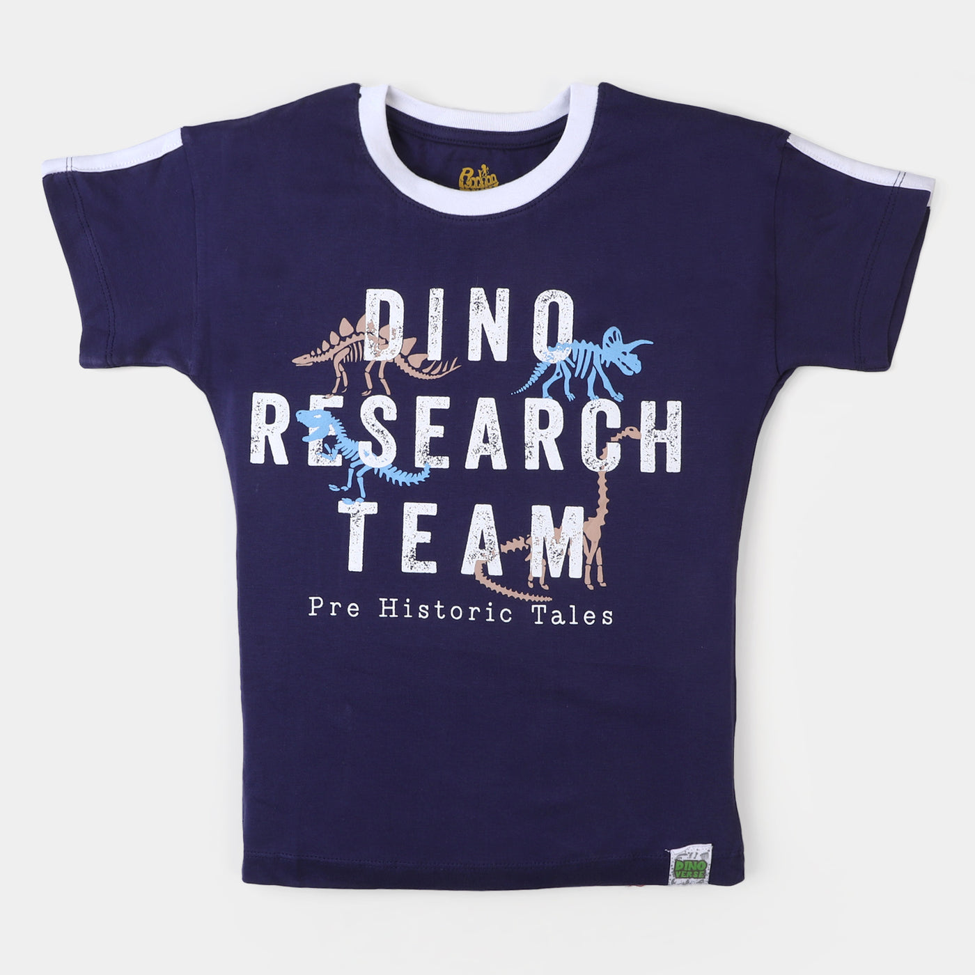 Boys T-Shirt Dino Research | Navy Blue