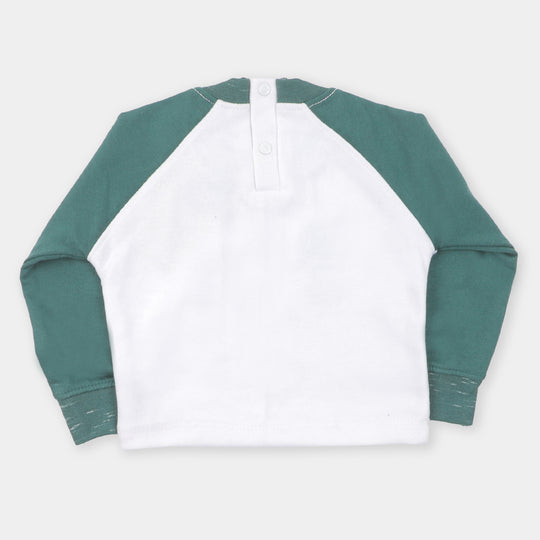 Infant Boys Sweatshirt Wild Adventure - B.White