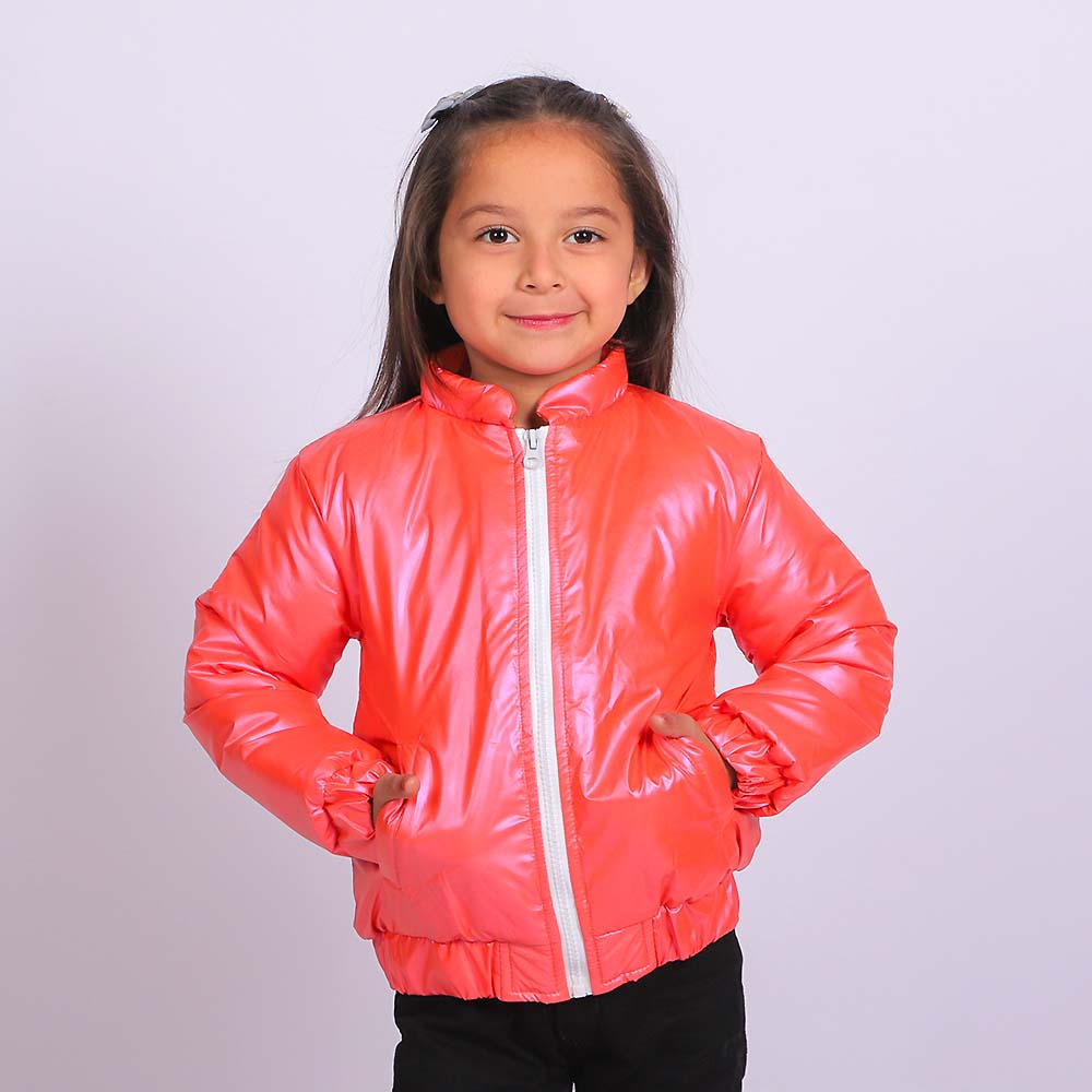 Puffer jacket For Girls - Pink