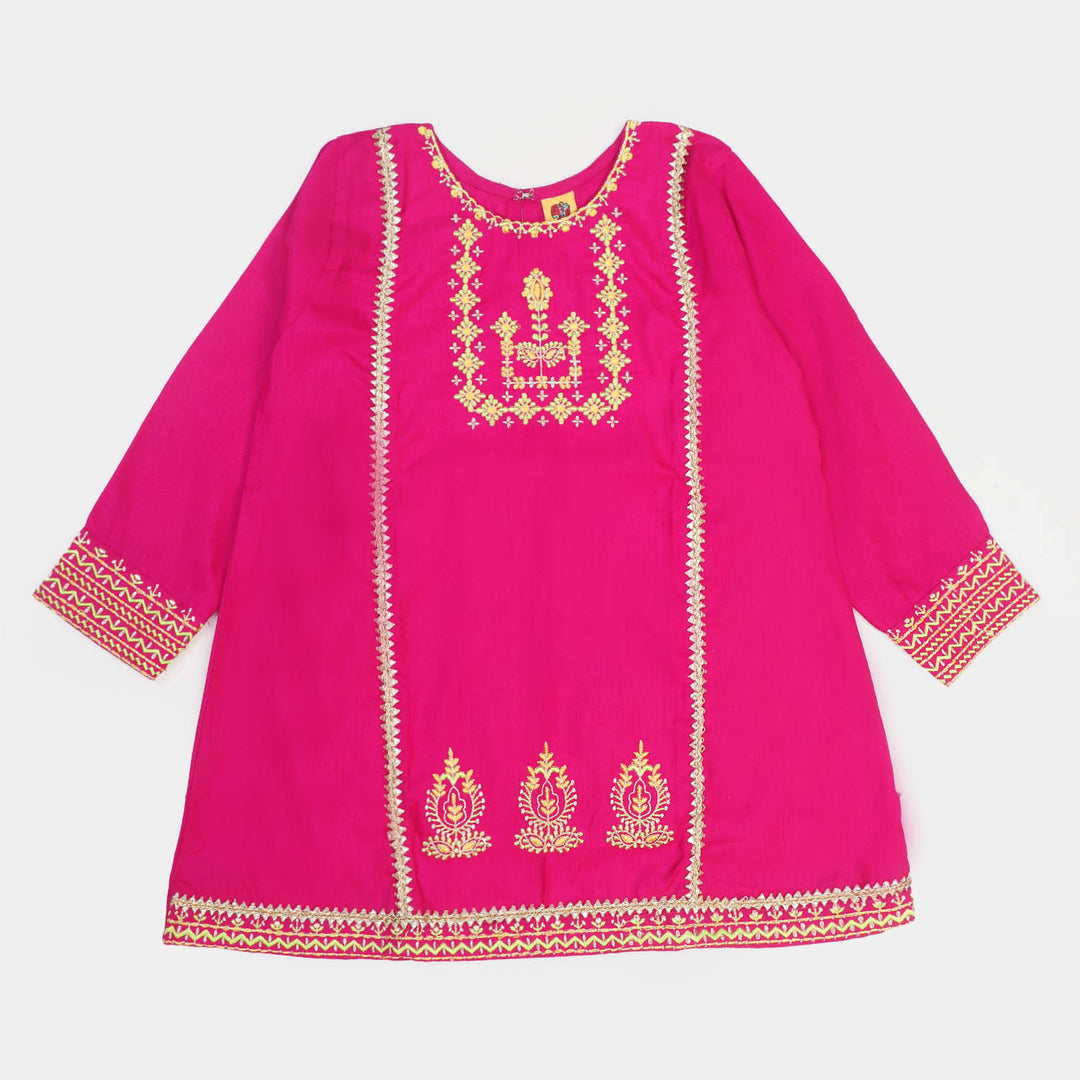 Girls 3Pcs Suit Phool Nagar -Magenta