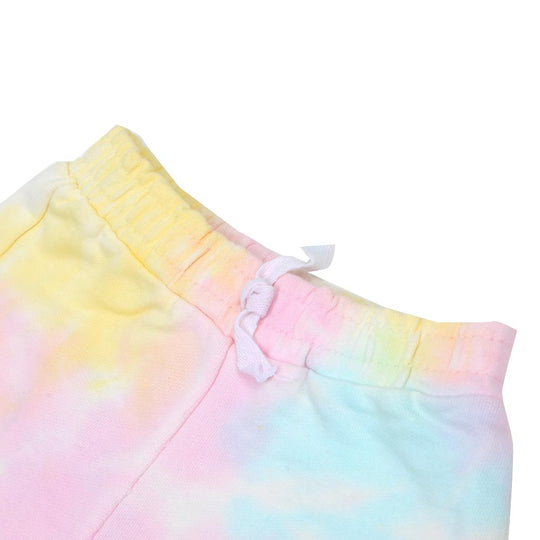 Infant Girls Shorts Knitted Tie Clouds-MIX