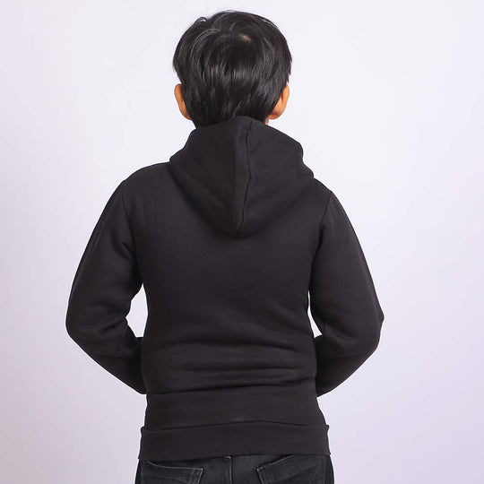 Zipper Jacket For Boys - Black