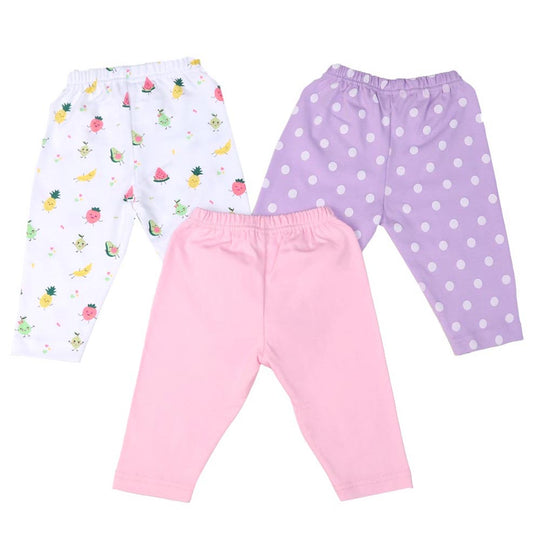 Infant Girls Payjama 3Pc Fruit - Mix.