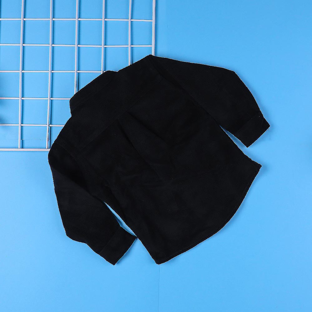 Mr Adventure Casual Shirt For Boys - Black