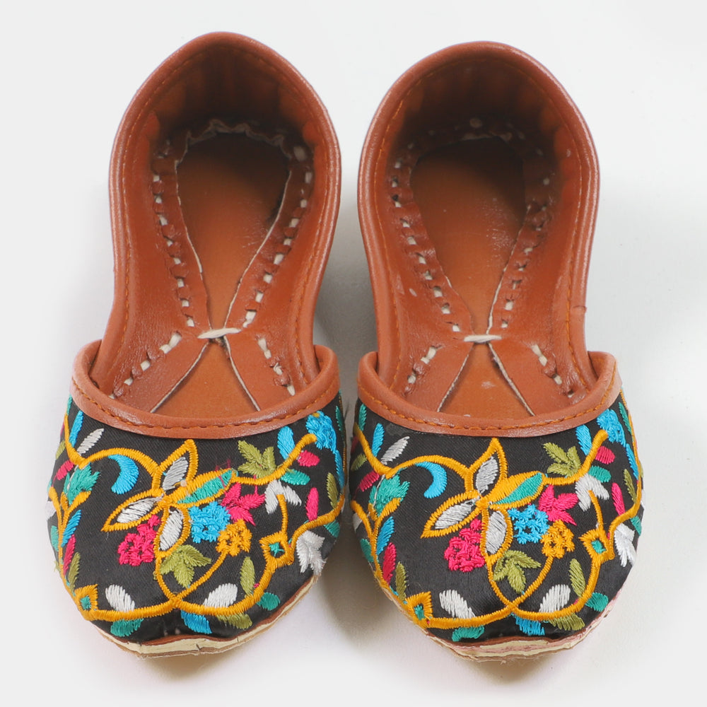 Girls Khussa 70-34 - Black