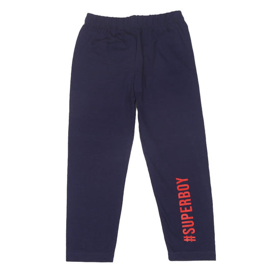 Boys Knitted Night Suits - Navy