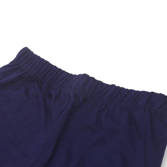 Boys Knitted Night Suits - Navy