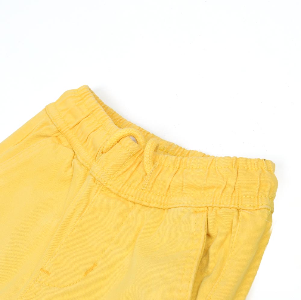 Basic Cotton Pant For Boys - Citrus