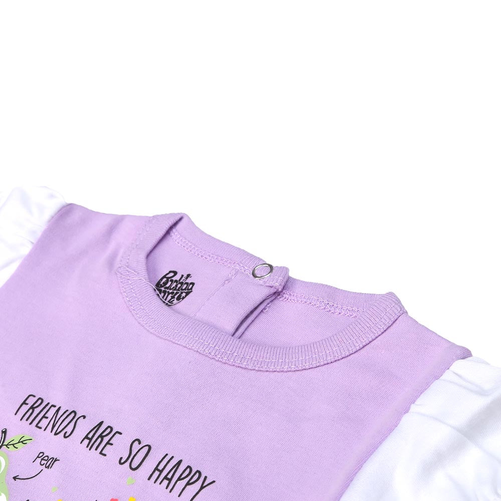 Infant Girls Suit 2Pc Fruit - Purple