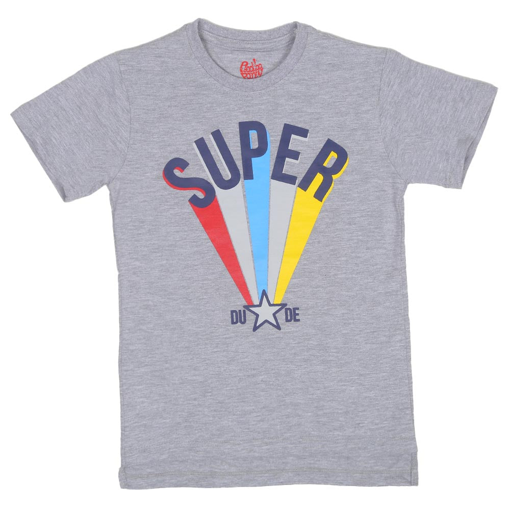 Boys T-Shirt H/S Super - H.Grey