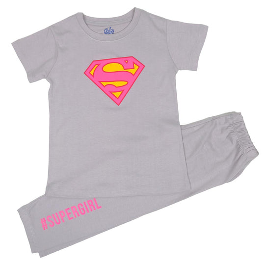 Girls Knitted Night Suits - Mix