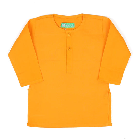 Kurta For Boys - Yellow