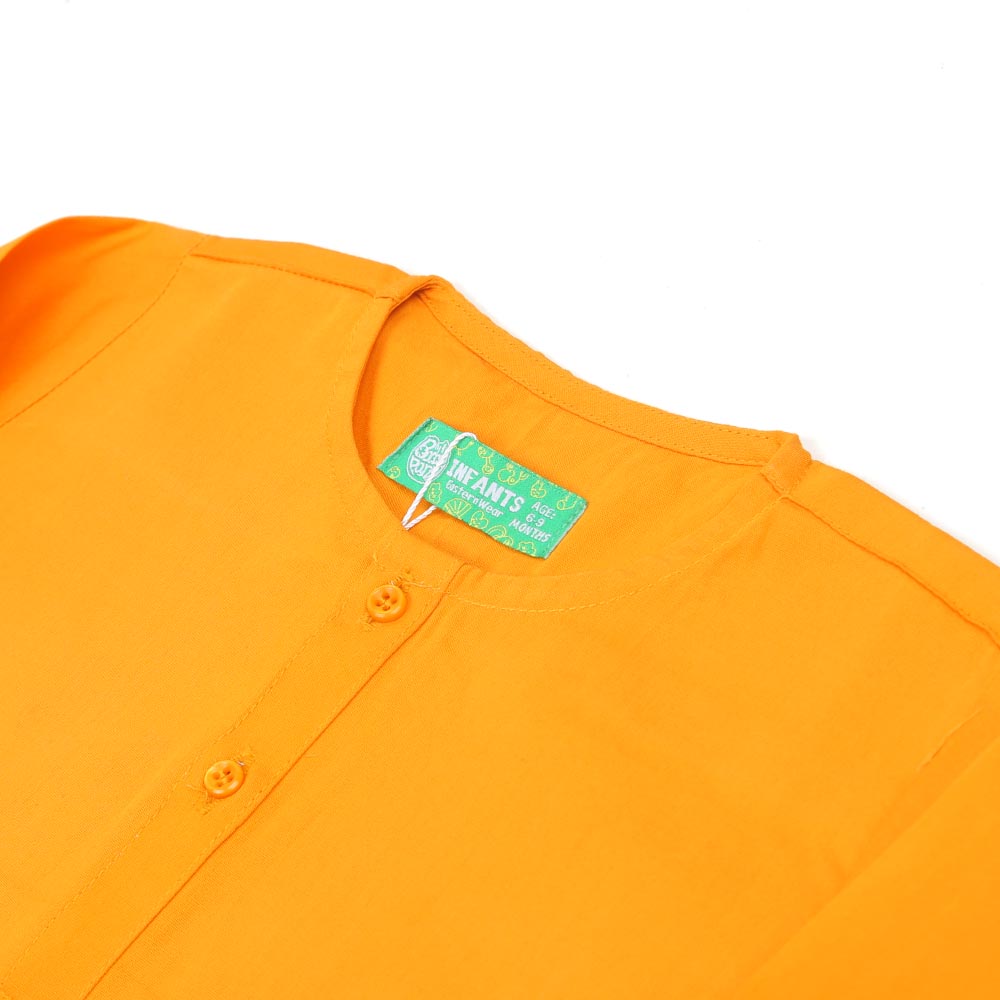 Kurta For Boys - Yellow