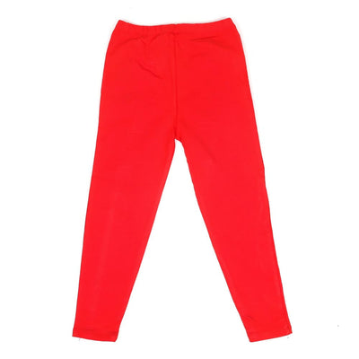 Infant Girls Plain Tights - Red