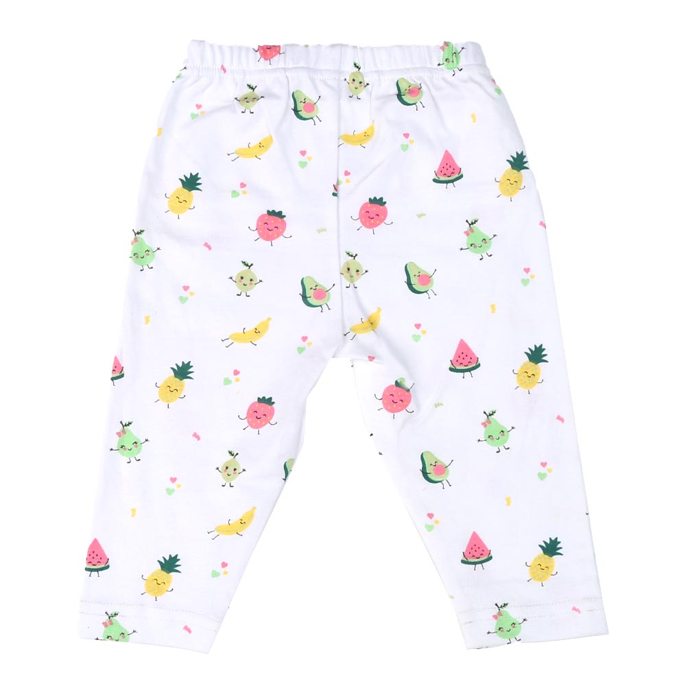 Infant Girls Set 6Pc Fruit - B.White