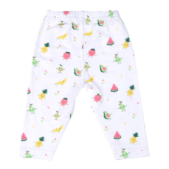 Infant Girls Set 6Pc Fruit - B.White