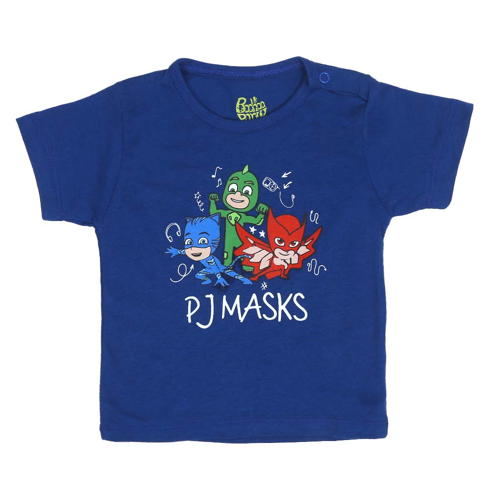 Infant Boys Round Neck T-Shirt - NAVY