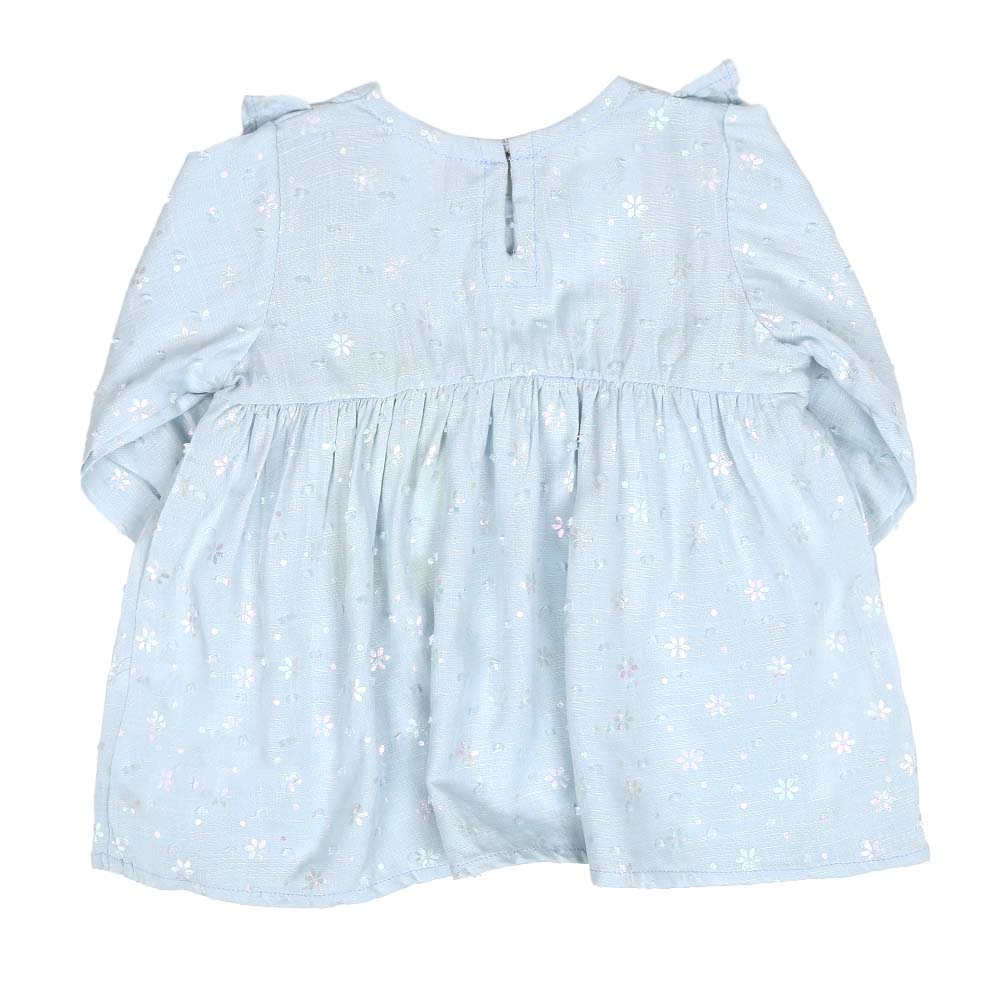 Infant Girls Casual Top - LIGHT BLUE