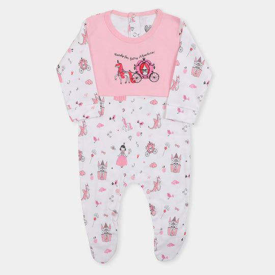 Infant Girls Romper Socks Princess World
