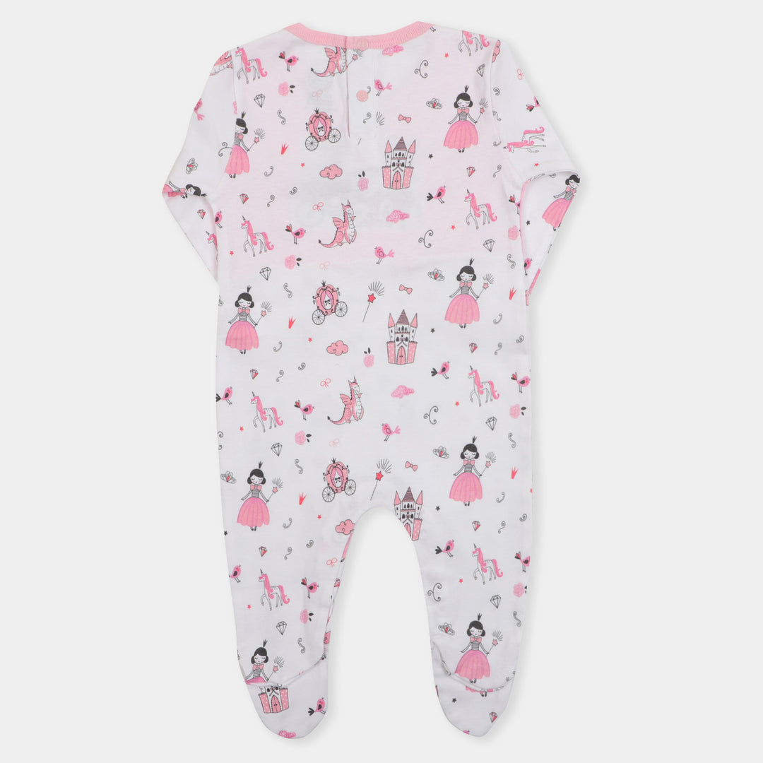 Infant Girls Romper Socks Princess World