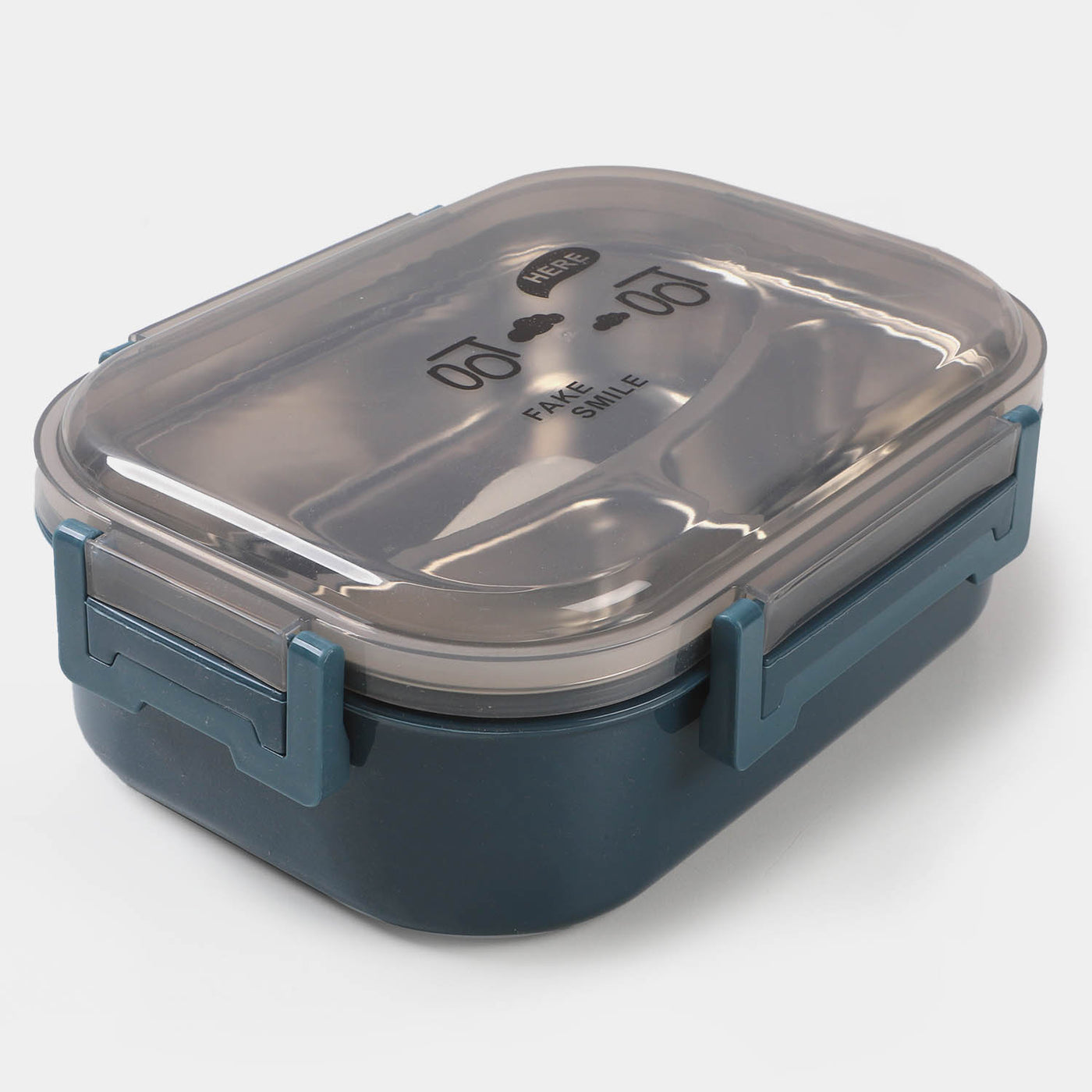 Lunch Box Stainless Steel With Transparent Lid Cover