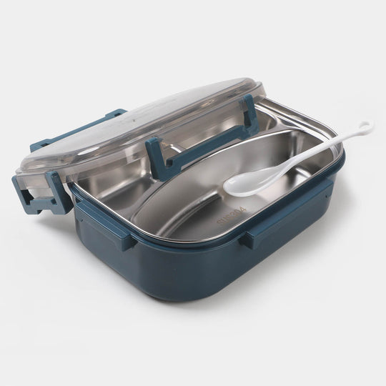 Lunch Box Stainless Steel With Transparent Lid Cover