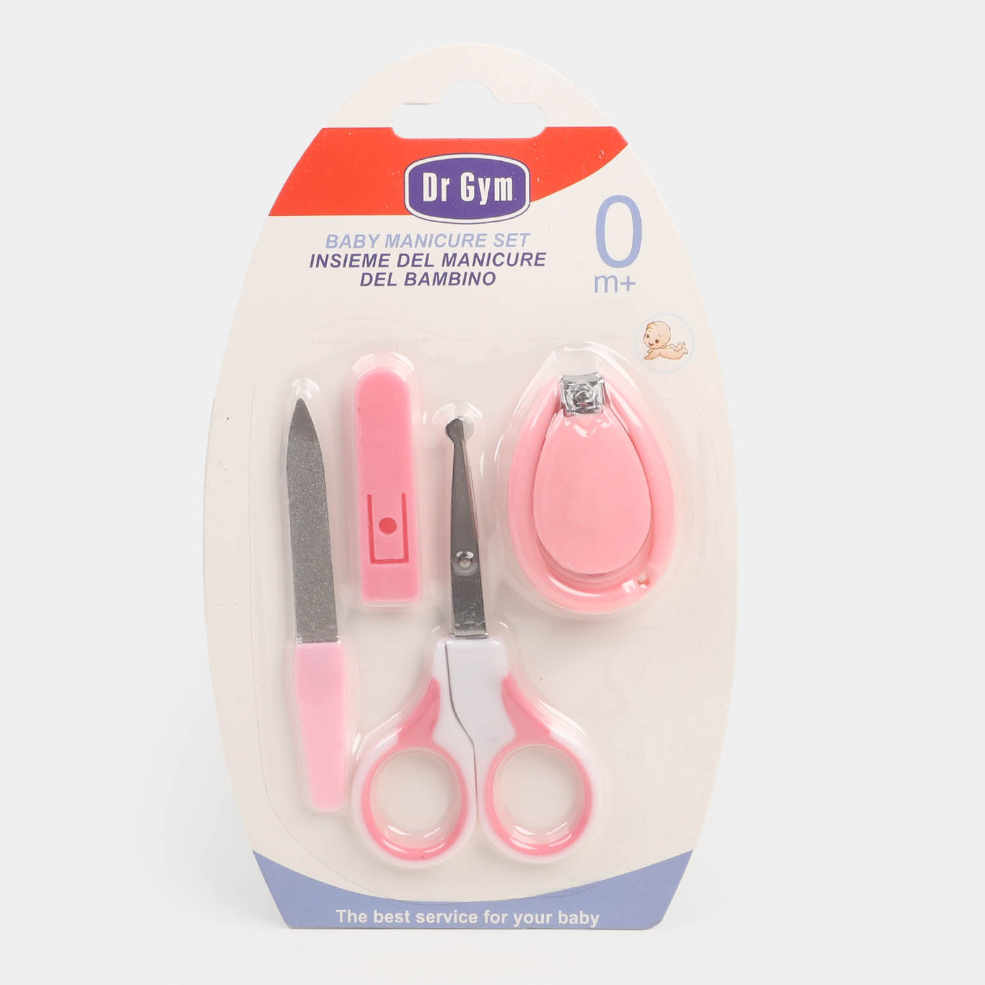 Baby Care Nail Manicure Set 0M+ - Pink