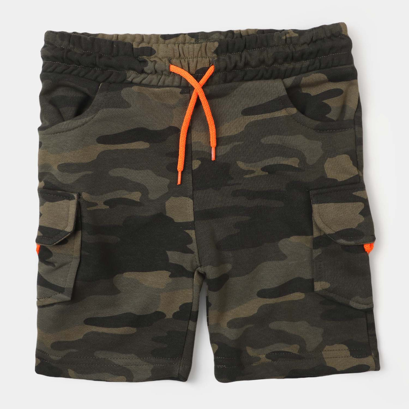 Boys Cotton Short Camo