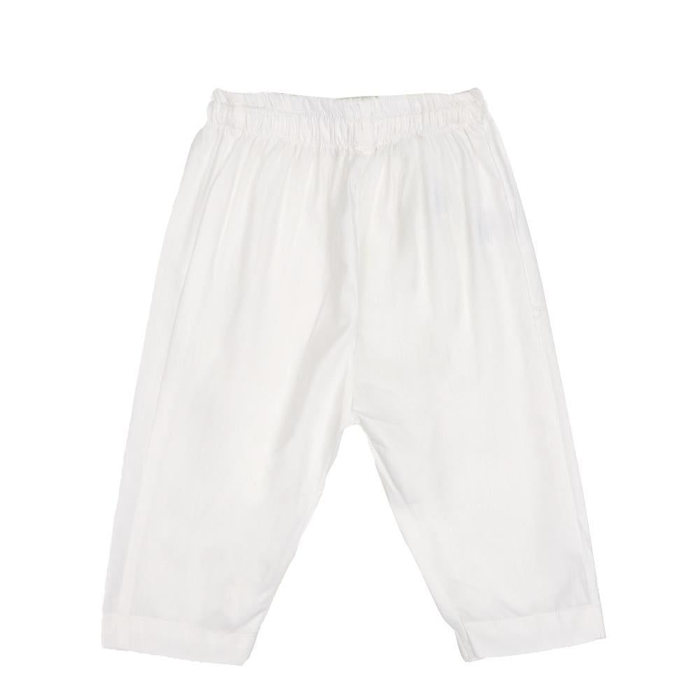 Infant Boys Pajama - White