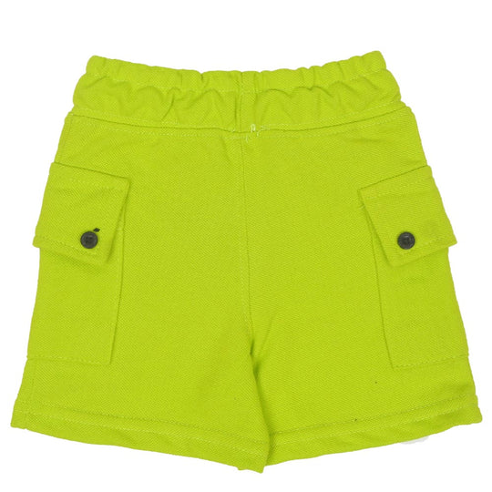 Infant Boys Short Knitted D Pocket - Green