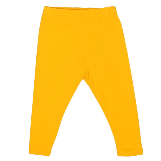 Infant Girls Plain Basic Tights - LEMON CHRO