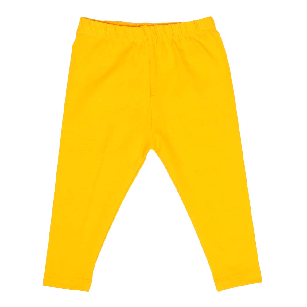 Infant Girls Plain Tights - LEMON CHRO